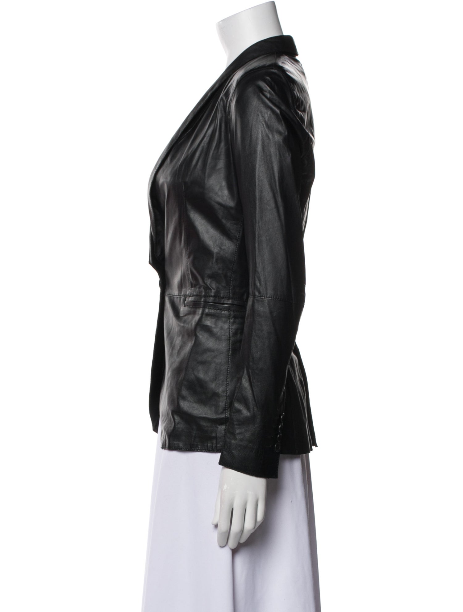 R13 Leather Blazer